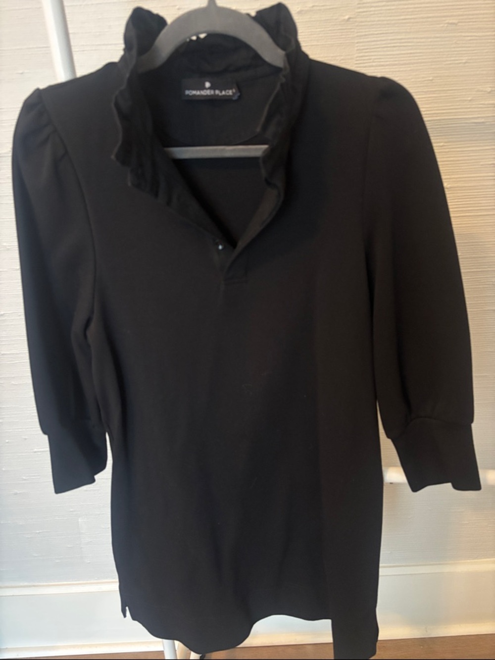 Pomander Place from Tuckernuck Ruffled Collar Long Sleeve Dress